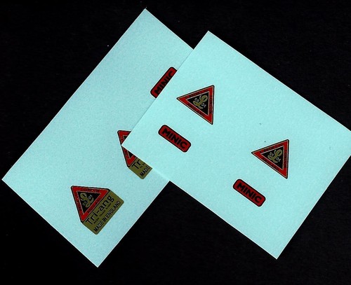 Minic transfers decals 62m - minic,
