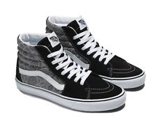 Vans Sk8-Hi Sneakers (Paisley Grey/True White) Skate Shoes Men’s SZ 12
