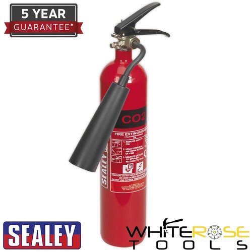 Sealey fire extinguisher 2kg - sealey,