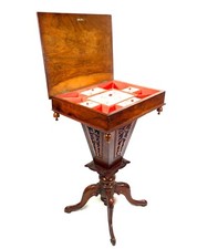 Antique ladies walnut wooden - walnut,