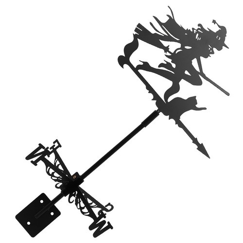 1pc witch weathervane - 1pc,