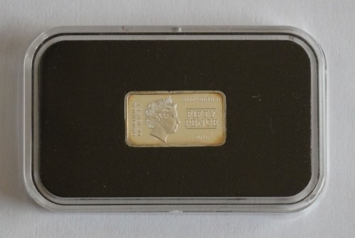 Pence silver coin jersey - pence, uk