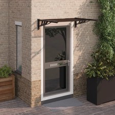 WALPLUS Door Canopy Black