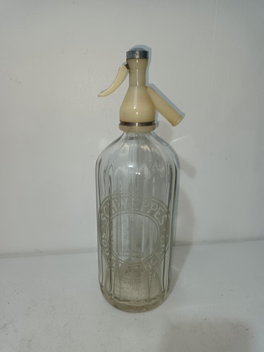 Schweppes soda bottle syphon - soda,