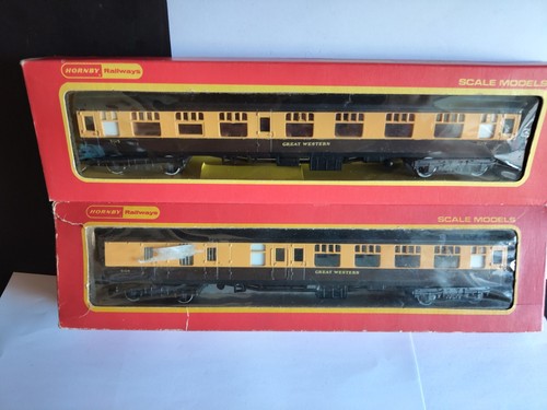 Hornby gwr mk1 - hornby, chocolate