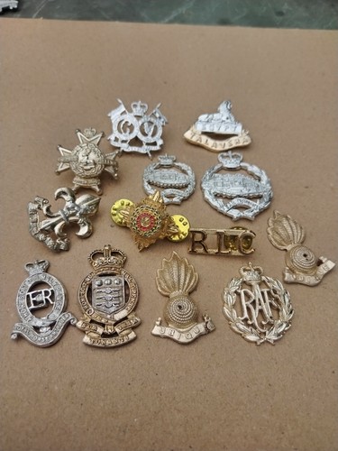 British army cap collar badges - british, cap/collar