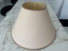 Andrew Martin Large Sand Colour Pendant Lamp Shades 45cm diameter base