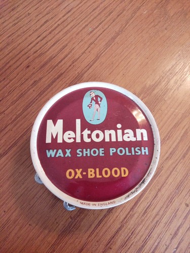 Melatonin shoe polish - shoe, ox-blood