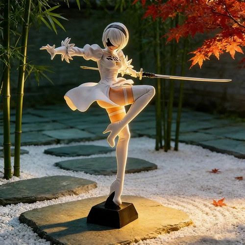 White ver anime - anime, figure