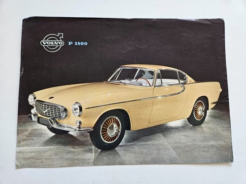 Volvo p1800 sales brochure - volvo,