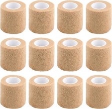COHESIVE ELASTIC BANDAGE SELF ADHESIVE WRIST ANKLE SPORTS TAPE BREATHABLE WRAP