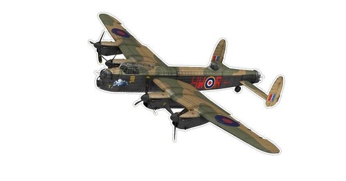 Lancaster bomber aircraft - lancaster, self