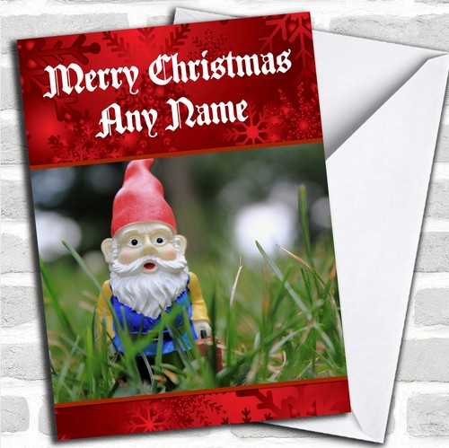 Garden gnome personalised - garden,