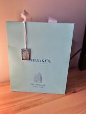 Tiffany & Co LANDMARK Bag Charm / Keyring - Fifth Ave New York Silver Metal