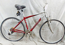 2008 Specialized Crossroads Sport Comfort Hybrid Bike Large 18" Red USA Shipper!