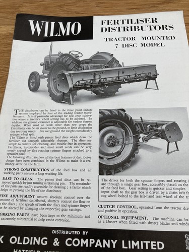 Wilco fertiliser distributor - wilco,