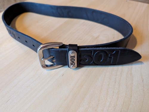 Levi 501 black leather - 501,