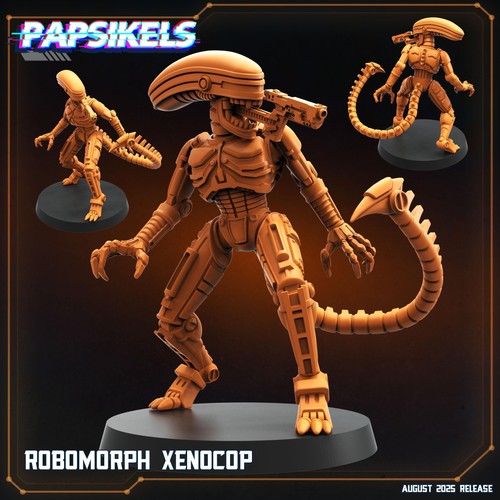 Robomorph xenocop miniature - robomorph,