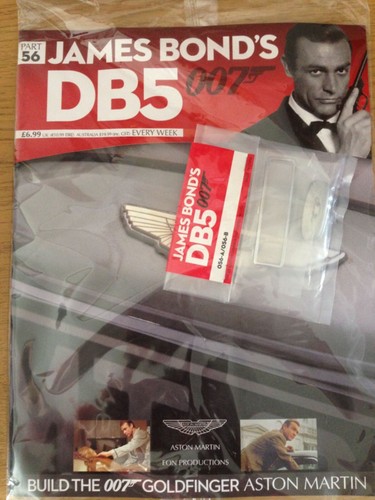 Eaglemoss build james bond - build,