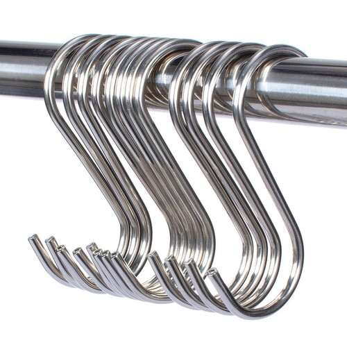 10x hooks stainless steel - hooks,