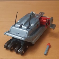 Vintage 1993 Spectrum Pursuit Vehicle + 1 Missile In Working Order L 5.5".