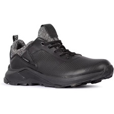 TRESPASS DLX COLE TRAINERS WATERPROOF TRAIL BLACK GREY SIZE 12 EU 46 RRP £170.00