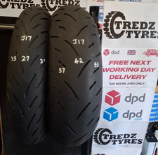 Dunlop Sportsmax GPR-300  180/55/17&120/70/17 Motorcycle Tyres Partworn  J17