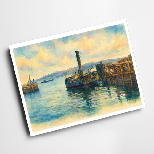 Print dundee craig pier - -, dundee.
