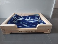 Wooden Dog Bed Cat Animal Bed