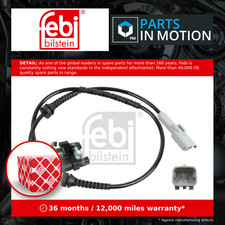 ABS Sensor fits PEUGEOT 3008 1.6D Rear Left or Right 09 to 16 Wheel Speed 4545J7