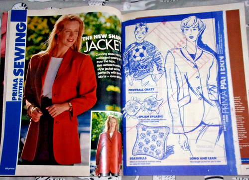Vintage prima magazine - vintage,