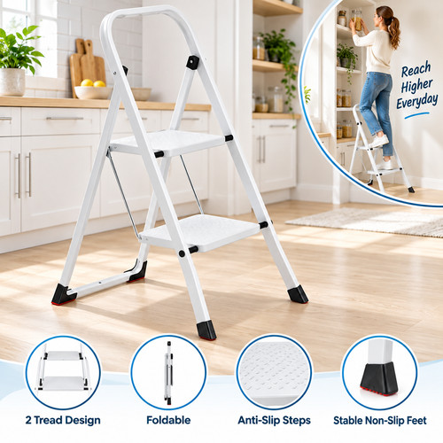 Step ladder portable compact - 2,