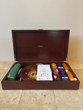 Renzo Romagnoli Roulette Wheel In Wooden Case
