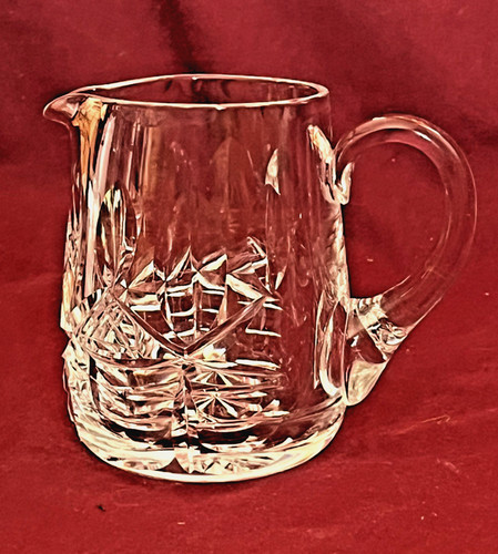 Vintage cut glass crystal - glass,
