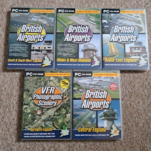 British airports vfr scenery - vfr,