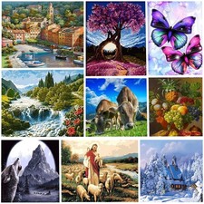 DIY Acrylic Paint by Numbers