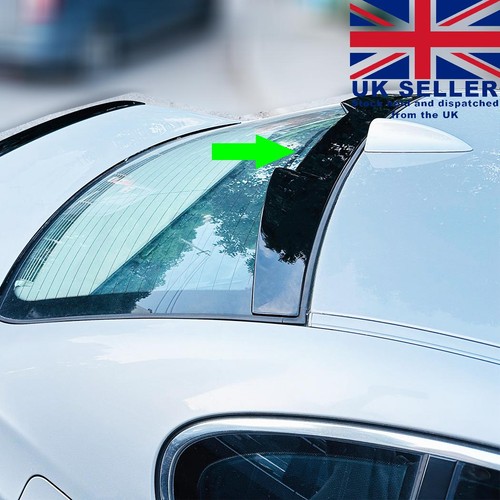 Rear roof window spoiler - roof,