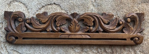 Antique hand carved wooden - carved,