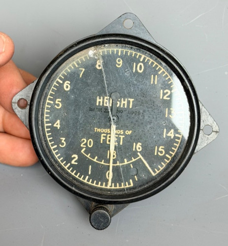Wwii raf aircraft - wwii, altimeter