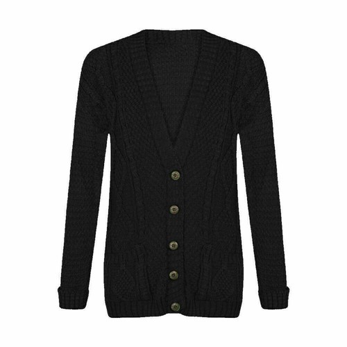 Womens ladies cable chunky - womens,