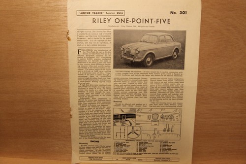 Original riley one - original, one-point-five
