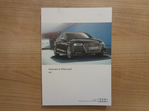 Audi owners handbook manual - audi,