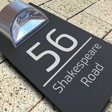 House Number Plaques
