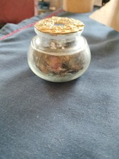 Vintage Glass Potpourri Dish