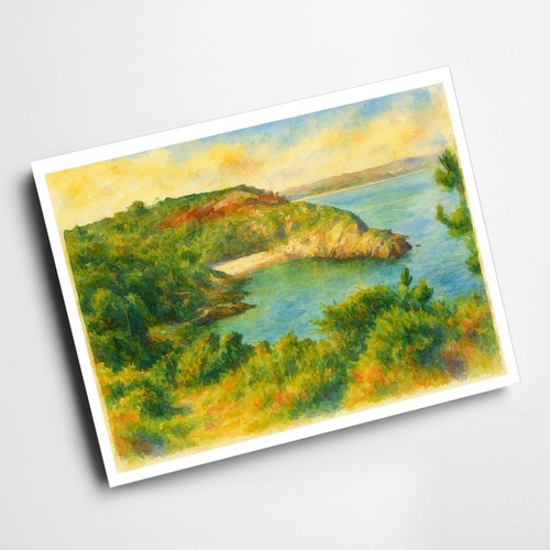 Print churston cove - print,