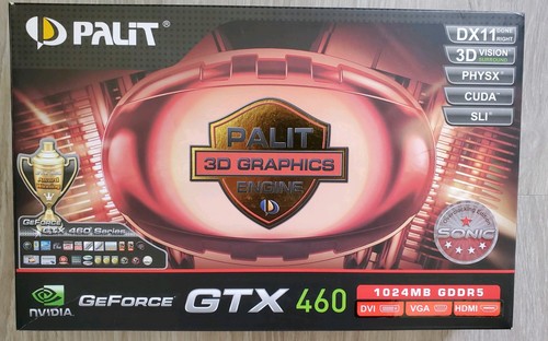 Nvidia geforce gtx460 1024mb - nvidia,