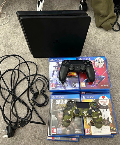 Sony ps4 slim 500gb black - ps4, pal