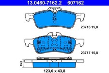 13.0460-7162.2 BRAKE PAD SET