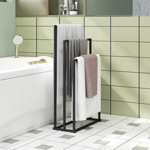 Homcom freestanding towel - homcom,