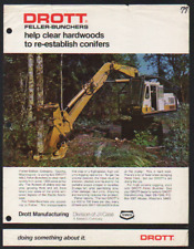 DROTT Feller Bunchers Brochure Leaflet